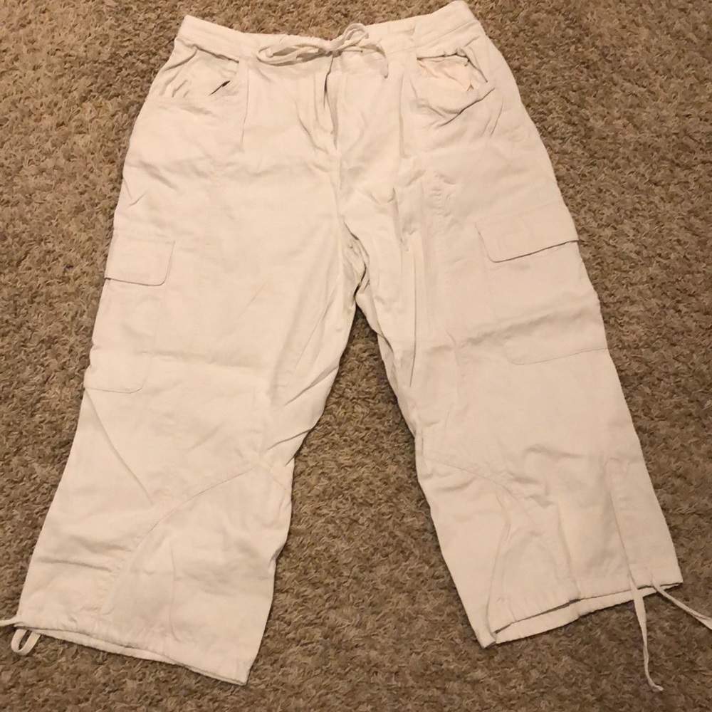 J. Jill cream capris